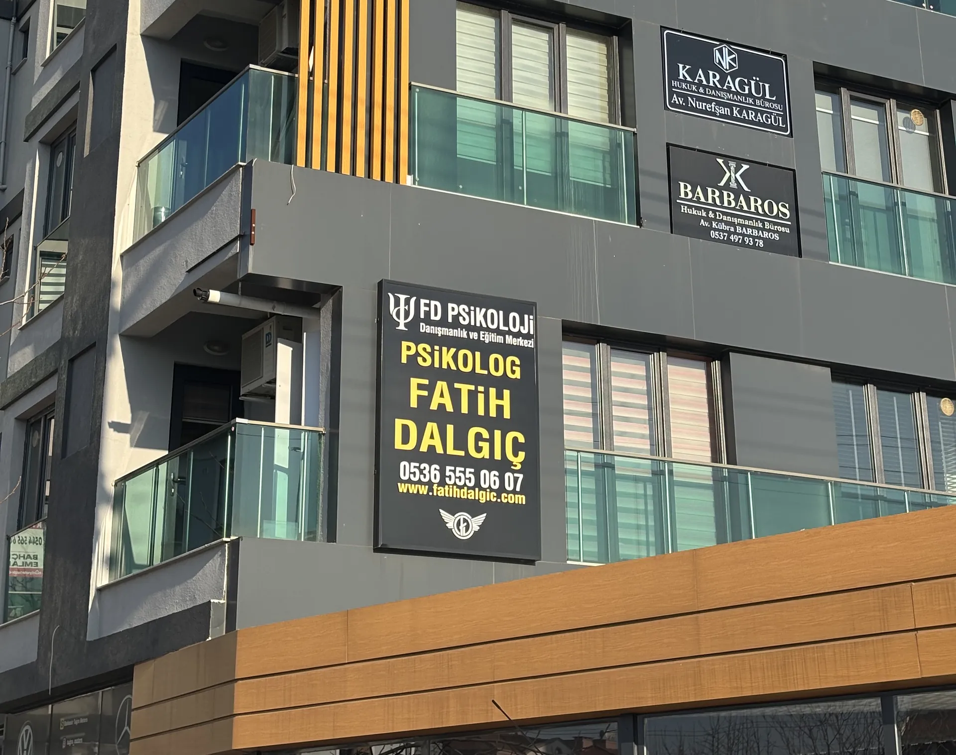 Psikolog Fatih Dalgıç Balıkesir Ofis Dış Görünüş